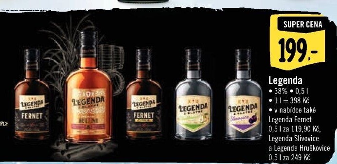 Rumy Legenda z Blatné