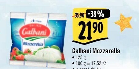 Sýr Mozzarella Galbani
