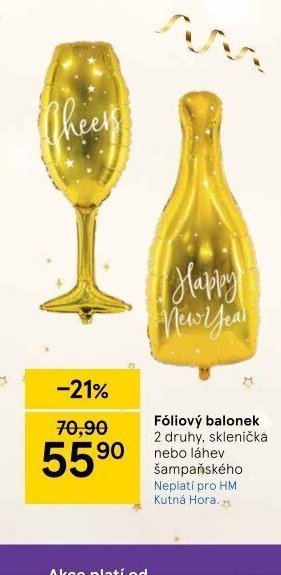Fóliový balonek 2 druhy