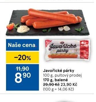 Javořické párky