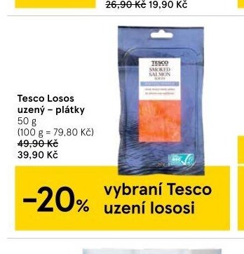 Tesco Losos uzený