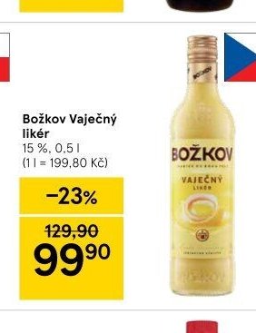 Božkov Vaječný likér