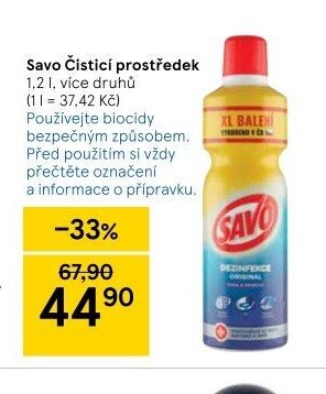 Savo Čisticí prostředek
