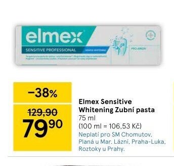Elmex Sensitive Whitening Zubní pasta