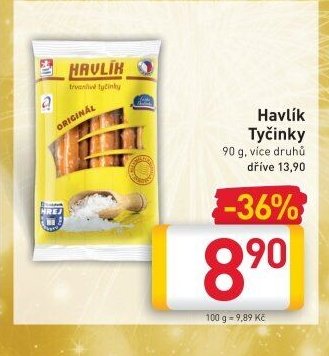 Havlík Tyčinky