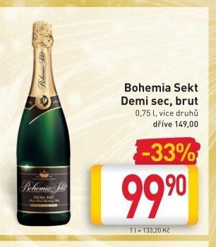 Bohemia Sekt Demi sec, brut