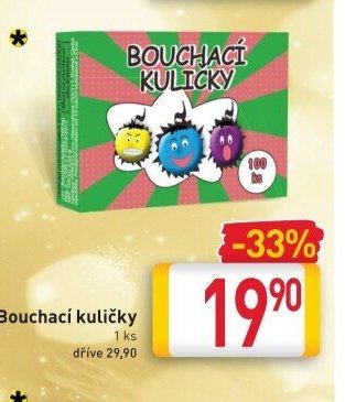 Bouchací kuličky
