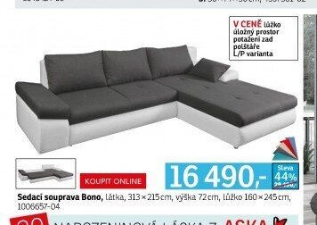 Sedací souprava Bono - ASKO akcniletaky.com