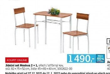 Jídelní set Moskva 2 + 1 - ASKO akcniletaky.com