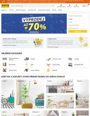 akční leták Sconto nábytek 28.12.2021-3.1.2022