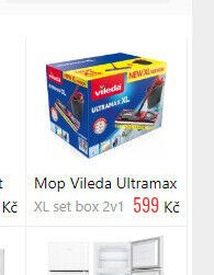 Mop Vileda Ultramax XL set box 2v1