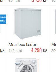 Mraz.box Ledor 142 litrů