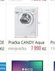 Pračka CANDY Aqua minipračka