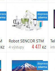Robot SENCOR STM 4 výstupy