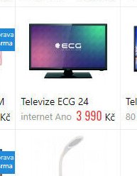 Televize ECG 24 internet Ano