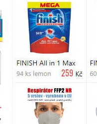 FINISH All in 1 Max 94 ks lemon