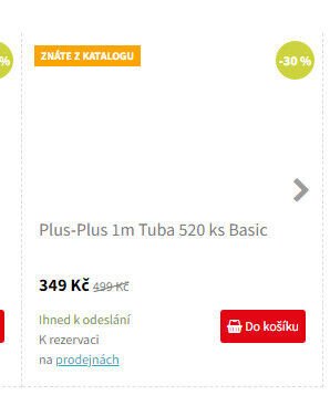 Plus-Plus 1m Tuba 520 ks Basic