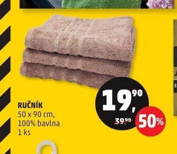 RUČNÍK 50 x 90 cm