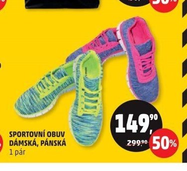 SPORTOVNÍ OBUV DÁMSKÁ, PÁNSKÁ