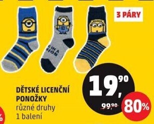 Dětské ponožky