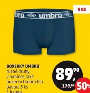 Pánské boxerky Umbro