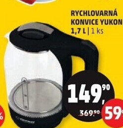 Rychlovarná konvice Yukon Esperanza