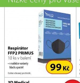 Respirátor FFP2 PRIMUS