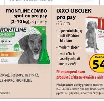 FRONTLINE COMBO spot-on pro psy
