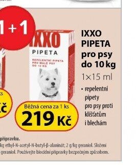 IXXO PIPETA pro psy