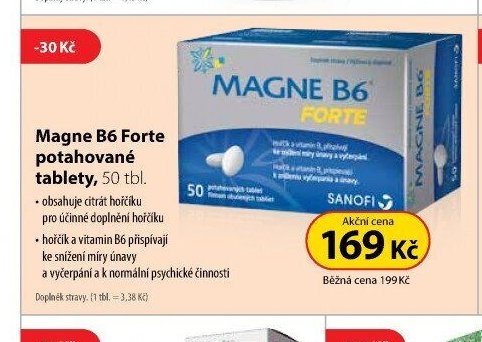 Magne B6 Forte potahované tablety, 50 tbl.
