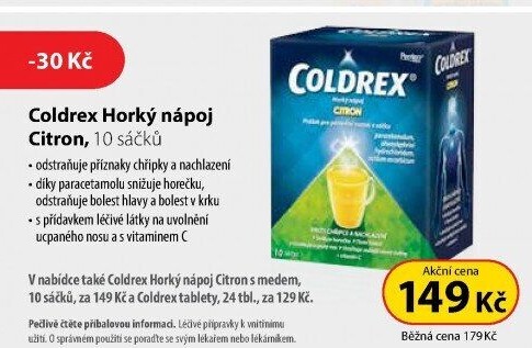 Horký nápoj Coldrex