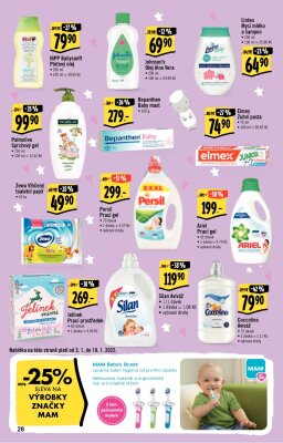 akční leták Albert 3.1.2022-11.1.2022