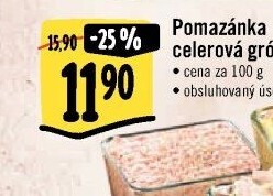 Celerová pomazánka - grónská