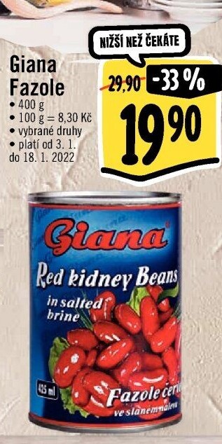 Fazole Giana