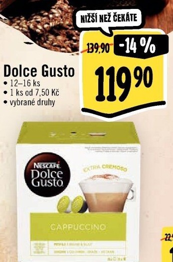 Kapsle Dolce Gusto Nescafé