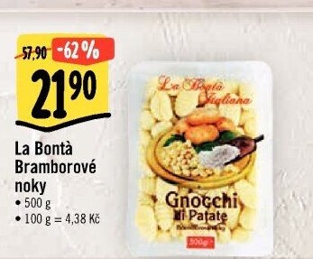 Noky bramborové La Bonta Italiana