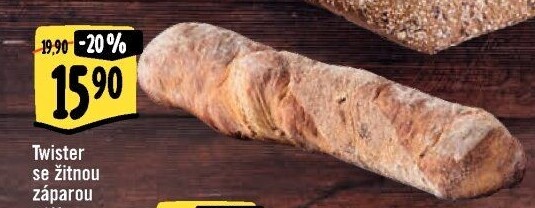Pečivo Twister