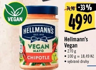 Produkty Vegan Hellmann'
