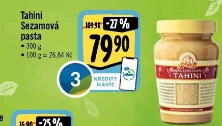Sezamová pasta Tahini Macedonian