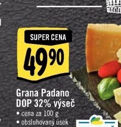 Sýr Grana Padano DOP 32%