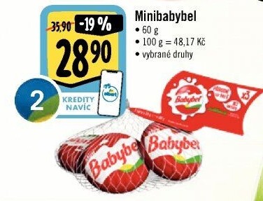Sýr Mini Babybel Veselá kráva