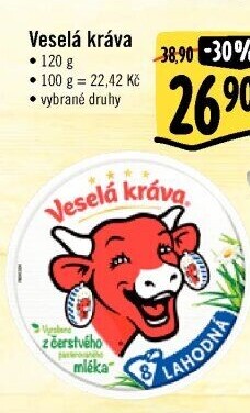 Sýr tavený Veselá kráva