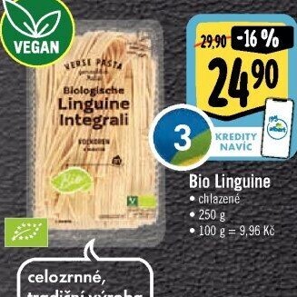 Těstoviny celozrnné chlazené bio Albert Heijn