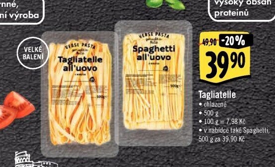 Těstoviny chlazené Albert Heijn