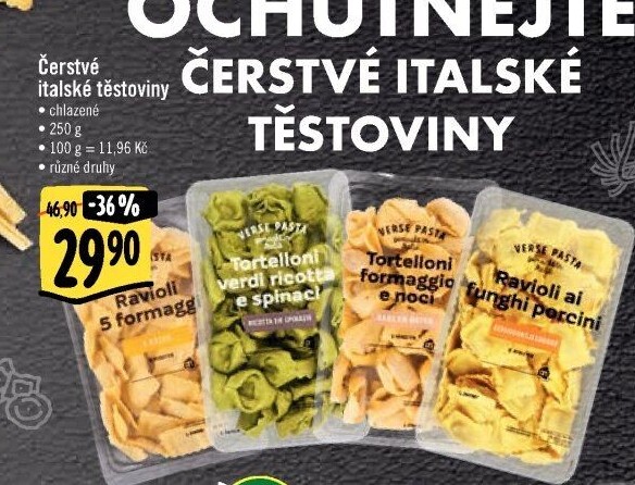 Těstoviny plněné čerstvé Albert Heijn