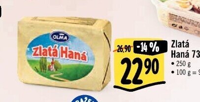 Tuk Zlatá Haná Olma