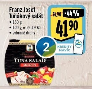 Tuňákový salát Exclusive Franz Josef Kaiser