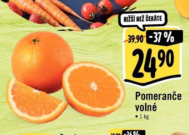 Pomeranče volné