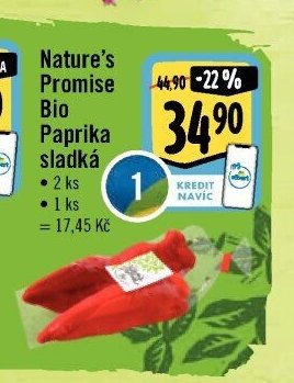 Nature's Promise Bio Paprika sladká