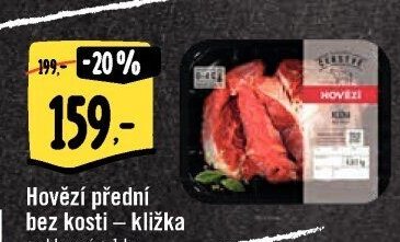 Hovězí přední bez kosti - kližka